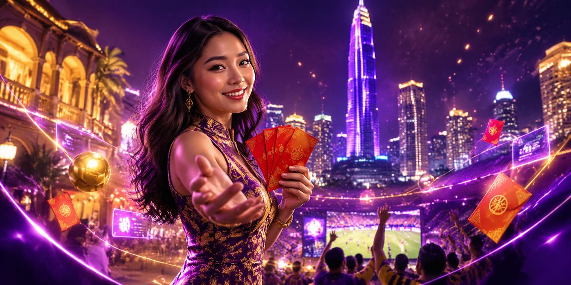 Suasana meriah Tahun Baru Cina di Kuala Lumpur dengan bonus sampul merah untuk pemain kasino langsung 787b